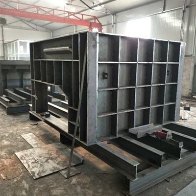 Zementkasten-Durchlassform